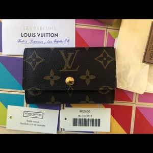 Louis vuitton 6 key holder pouch monogram